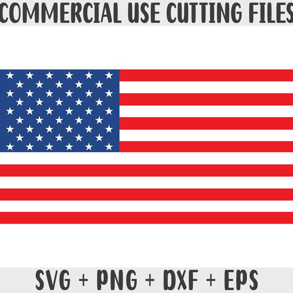 United States of America flag SVG Original colors, USA Flag Png, Commercial use svg Cut files for Cricut, Cut files for silhouette svg