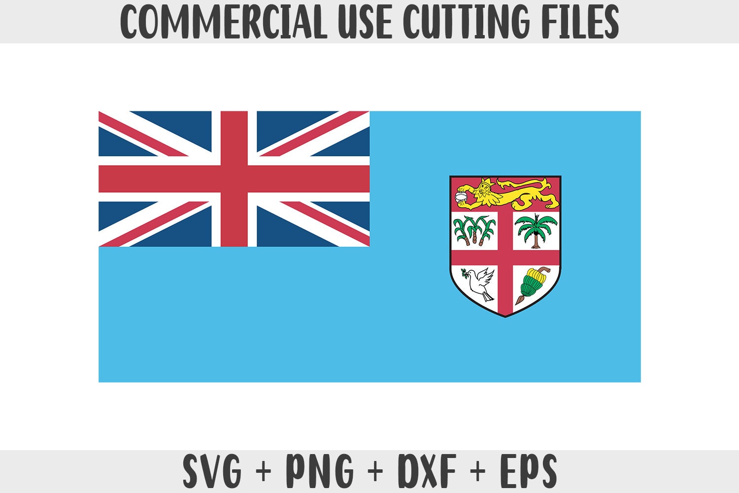 Fiji Blue Color Code Fiji Flag SVG Original Colors Fiji Flag Png Commercial Use - Etsy Australia