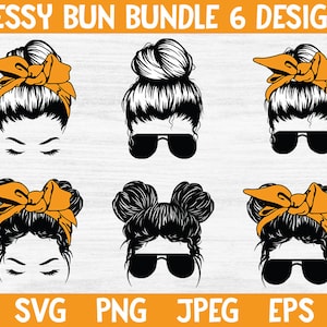 Pacote SVG de coque bagunçado: designs de vida de mãe para Cricut (download digital)