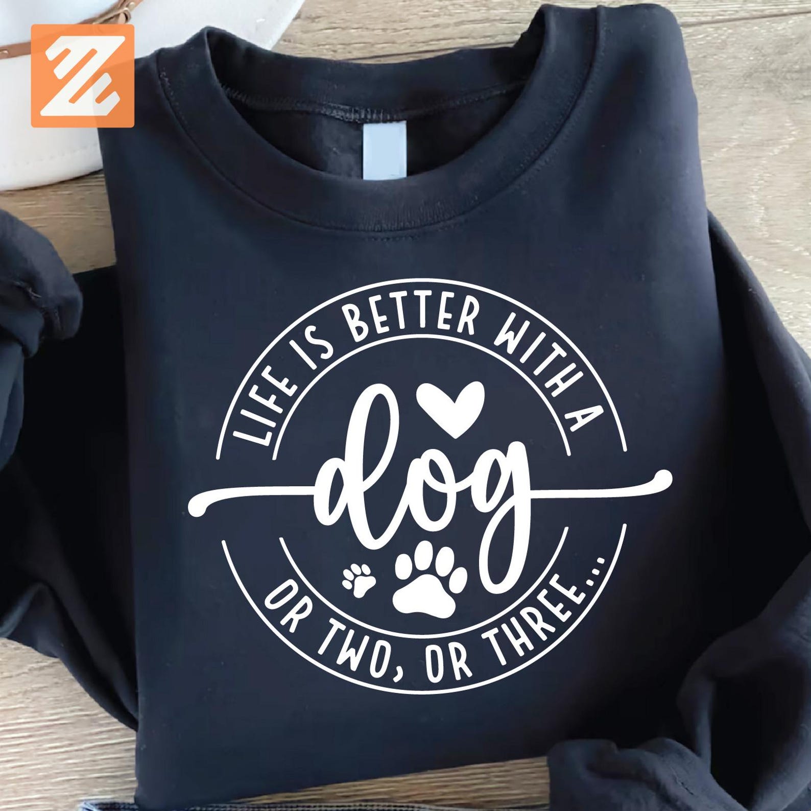 Life is Better With a Dog SVG PNG, Funny Dog Lover Png, Dog Mom Humor ...