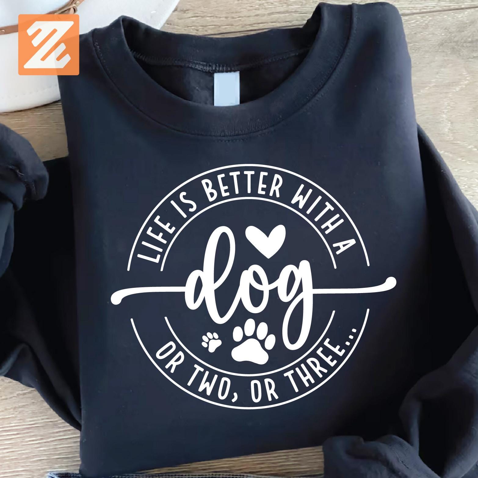 Life is Better With a Dog SVG PNG, Funny Dog Lover Png, Dog Mom Humor ...