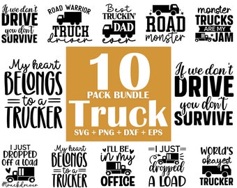 Trucker Svg bundle, Truck Svg bundle, Trucker png bundle, Trucker svg for shirts, Trucker svg for Mugs, Driver svg, Funny car svg for Circut