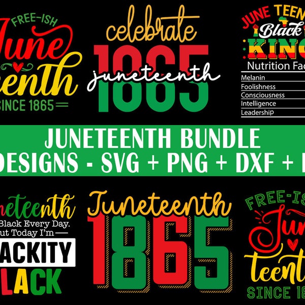 Juneteenth svg bundle designs, Juneteenth svg files for cricut, Juneteenth png bundle, Black king nutrition facts svg, Celebrate juneteenth