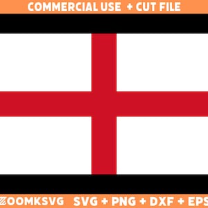 England Flagge SVG Originalfarben, England Flagge Png, kommerzielle Nutzung für Print on Demand, Schnittdateien für Cricut, Schnittdateien für Silhouette SVG