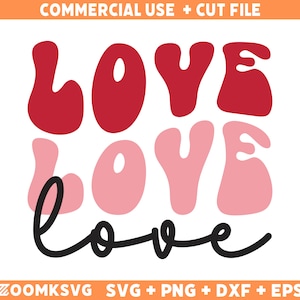 Love love love valentine SVG, Love SVG, Love Png, Happy valentines day Svg, Funny Valentine Svg, quotes SVG for Cricut, Hello valentine Png