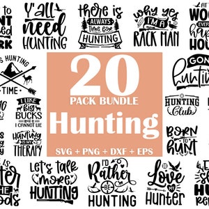 Jagd SVG Bundle, Jagd Zitate SVG-Bundle, lustiges Jagd-Svg, Jagdsaison-Svg, Jagd Png, Jagd-Shirt-Svg, Jäger-Svg