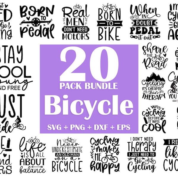 Bicycle SVG Bundle, Bicycle Quotes Svg Bundle, Funny Bicycle Svg, Bicycle Png, Bicycle Mug Svg, Bicycle shirt Svg, Bike Svg, Cycling Svg