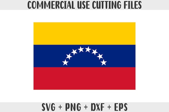 Venezuela flag SVG Original colors, Venezuela Flag Png, Commercial use for print on demand, Cut files for Cricut, Cut files for silhouette
