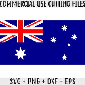 Australien Flagge SVG Originalfarben, Australien Flagge Png, kommerzielle Nutzung für Print on Demand, Schnittdateien für Cricut, Schnittdateien für die Silhouette