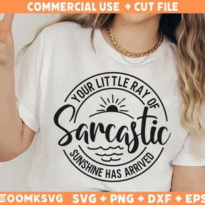 Il tuo piccolo raggio di sole sarcastico è arrivato Svg Png, Sarcastico Svg divertente, Sole Svg, Sarcastico Svg, Sfacciato Svg, Adulto Svg, Divertente Svg