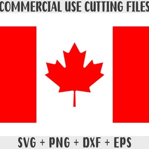 Canada flag SVG Original colors, Canada Flag Png, Commercial use for print on demand, Cut files for Cricut, Cut files for silhouette svg