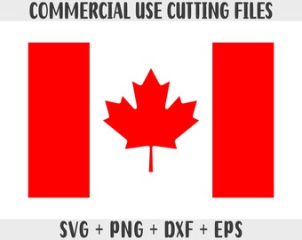 Canada flag SVG Original colors, Canada Flag Png, Commercial use for print on demand, Cut files for Cricut, Cut files for silhouette svg