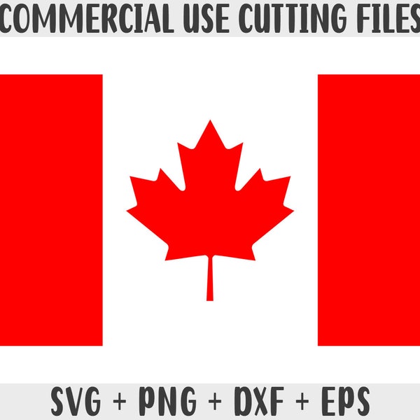 Canada flag SVG Original colors, Canada Flag Png, Commercial use for print on demand, Cut files for Cricut, Cut files for silhouette svg