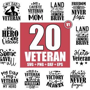 Veteran SVG Bundle: Patriotic Military Designs (Cricut, Silhouette)