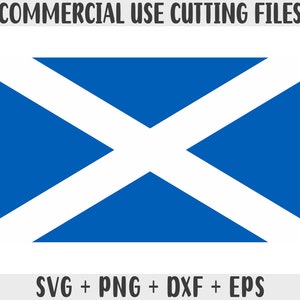 Schottland Flagge SVG Originalfarben, Schottland Flagge Png, kommerzielle Nutzung für Print on Demand, Schnittdateien für Cricut, Schnittdateien für Silhouette SVG
