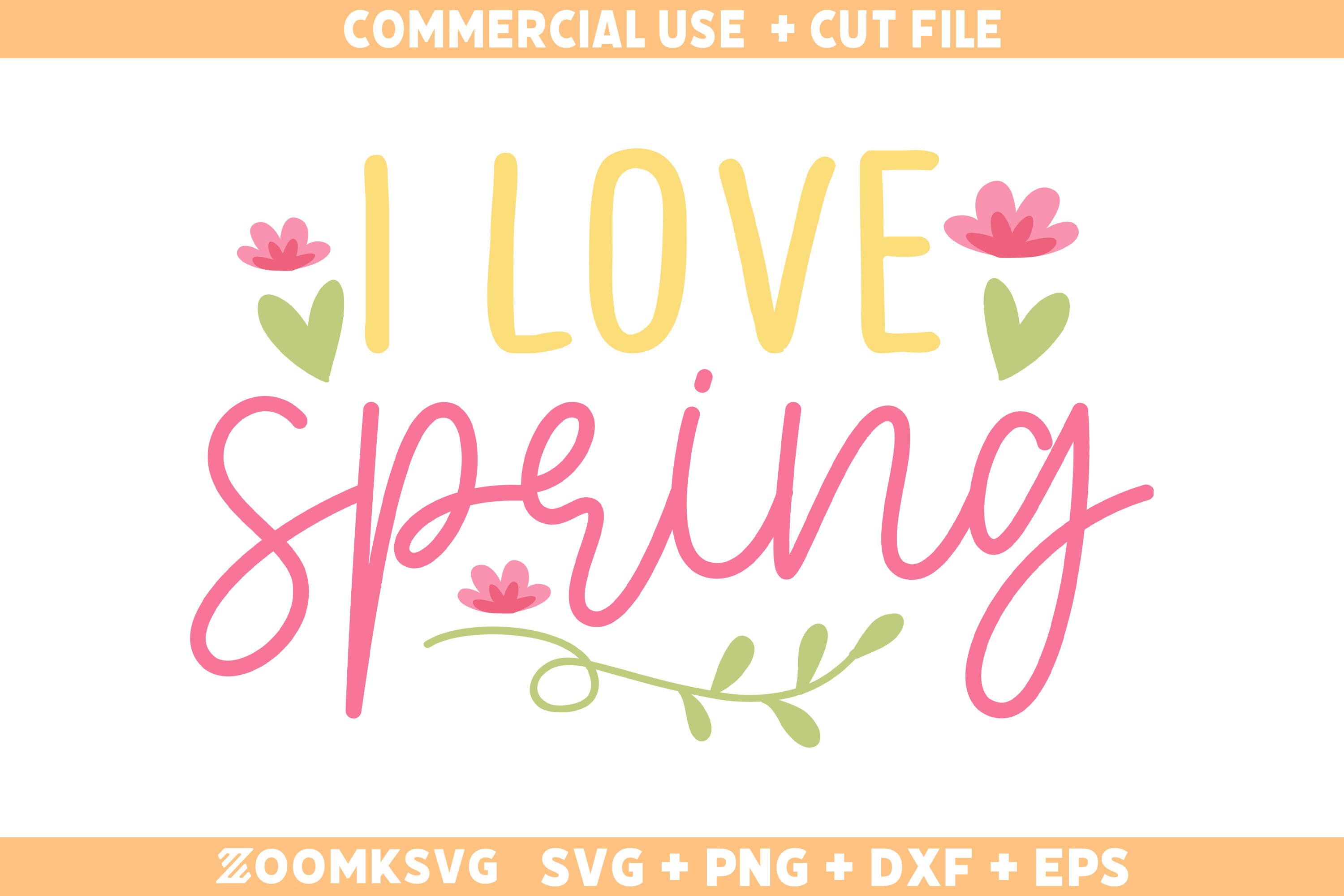 Spring Pics Svg Spring SVG Bundle, Easter Svg, Spring Png, Flower Svg, Spring Svg ...