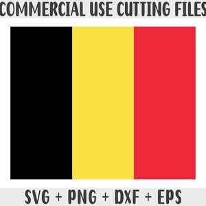 Belgien Flagge SVG Originalfarben, Belgien Flagge Png, kommerzielle Nutzung für Print on Demand, Schnittdateien für Cricut, Schnittdateien für Silhouette svg