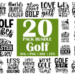 Golf SVG Bundle, Funny Golf SVG,  Golf Mug Svg, Golf Shirt Svg, Golf Quotes Svg, Sport Svg, Golf Svg for laser, Golf Png, Dxf, Eps, Svg