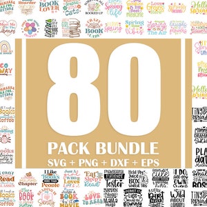 Buch SVG-Bundle, Lese SVG-Bundle, Buchliebhaber SVG, Buch SVG, Bibliothek SVG, Floral Buch SVG, Retro Buch SVG, Buch-Shirt SVG, lustiges Buch SVG