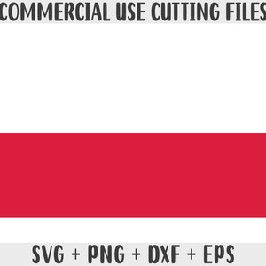 Poland flag SVG Original colors, Poland Flag Png, Commercial use for print on demand, Cut files for Cricut, Cut files for silhouette SVG