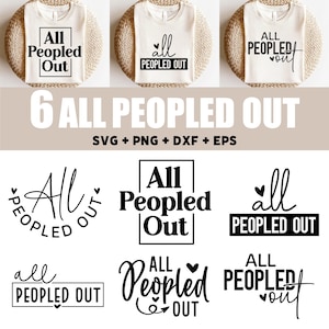 Lot de 6 PNG SVG tous peuples | Maman drôle SVG | Design de t-shirt Svg sarcastique | Eps PNG Dxf Svg | Téléchargement instantané | Licence commerciale gratuite