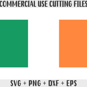 Irland Flagge SVG Originalfarben, Irland Flagge Png, kommerzielle Nutzung für Print on Demand, Schnittdateien für Cricut, Schnittdateien für Silhouette SVG
