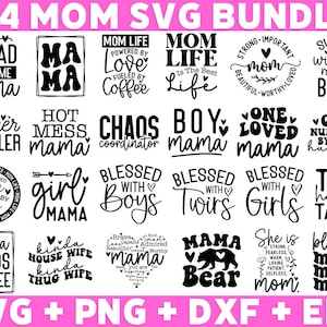 Mama SVG-Bundle, Mama SVG-Bundle, Muttertags-Svg-Bundle, Mama-Zitate-Svg, Mama-Shirt-Svg, Mama braucht Kaffee-Svg-Becher, gesegnete Mutter Svg-Schnittdatei