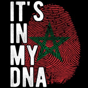 Morocco Png, It's in my DNA Morocco Flag Fingerprint PNG Sublimation design download for shirts, Mugs, POD Png, Digital download