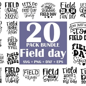 Paquete SVG del Día de Campo 2024, SVG de maestro, SVG del Día de Campo, SVG del Último Día de Clases, SVG de camiseta divertida para maestro, Archivos SVG de camiseta del Día de Campo para Cricut