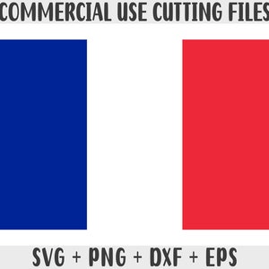 Vlag van Frankrijk originele kleuren SVG, vlag van Frankrijk png, commercieel gebruik voor print on demand, bestanden knippen voor Cricut, bestanden knippen voor silhouet SVG