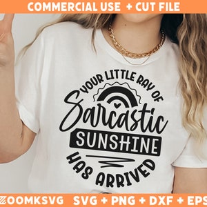 Il tuo piccolo raggio di sole sarcastico è arrivato Svg Png, Sarcastico Svg divertente, Sole Svg, Sarcastico Svg, Sfacciato Svg, Adulto Svg, Divertente Svg