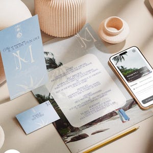 Kit Graphique de Mariage Complet – Identité Visuelle + Papeterie + Site RSVP | MK Design (Produit digital)