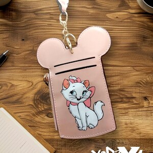 Personalized Disney Card Holder "Marie from the Aristocats"