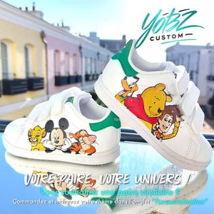 INDIVIDUALISIERTE SCHUHE – Disney Custom Sneakers – Größen 20 bis 35