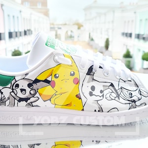 PERSONNALISATION CUSTOM BASKETS Pikachu Tailles 36 au 49 image 4