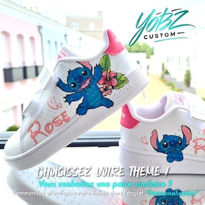 ZAPATOS PERSONALIZADOS – Zapatillas personalizadas – Stitch – Tallas 20 a 35