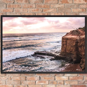 Sunset Cliffs | Cliffside | San Diego, California | Landscape Photographic Print | Fine Art Photography | Wall Art Decoration