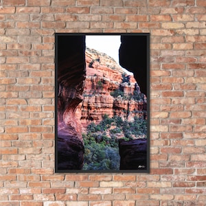 Subway Cave | Sedona, Arizona | Landscape Photographic Print | Fine Art Photography | Wall Art Decoration | Vertical