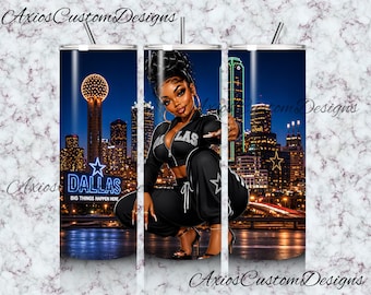 Dallas Baddie Tumbler Wrap