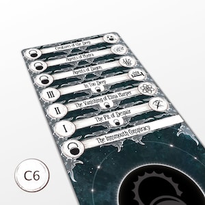 The Innsmouth Conspiracy with Investigators (C6)- Arkham Horror LCG Dividers - Vertical & Horizontal -  24pcs