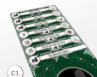 The Dunwich Vermächtnis und Rückkehr zu Set mit Ermittlern (C1) - Vertikal & Horizontal - Arkham Horror LKG Teiler - 39tlg