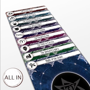 All-In Bundle - Arkham Horror LCG Dividers - Vertical & Horizontal - Phase 0-10 | Investigator Set