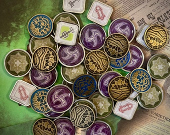 Innsmouth Conspiracy Expansion Blessed and Cursed Tokens Flood Key Token Arkham Horror LCG