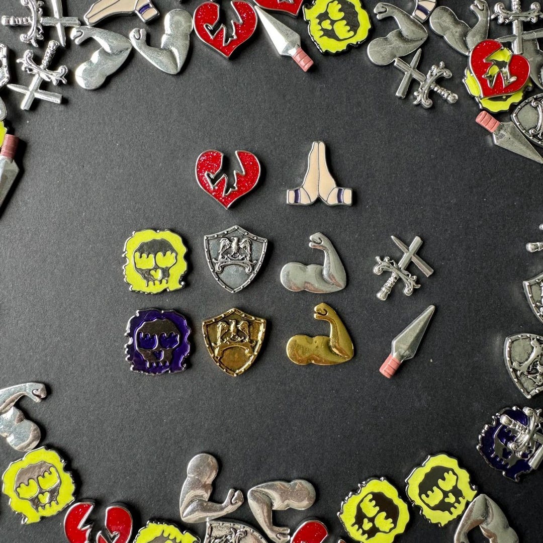 65個入り Slay the Spire ボードゲーム メタルアップグレードトークン