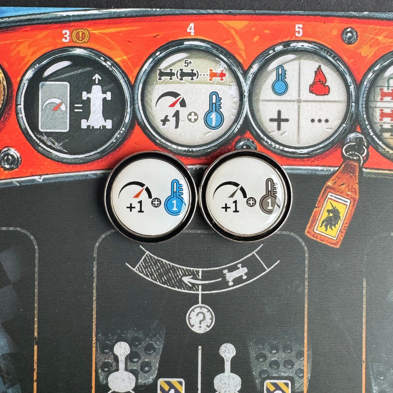 Heat: Pedal to the Metal is a race car board game