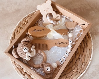 Personalized birth box - personalized baby box - personalized baptism gift - baby shower gift - personalized birth box