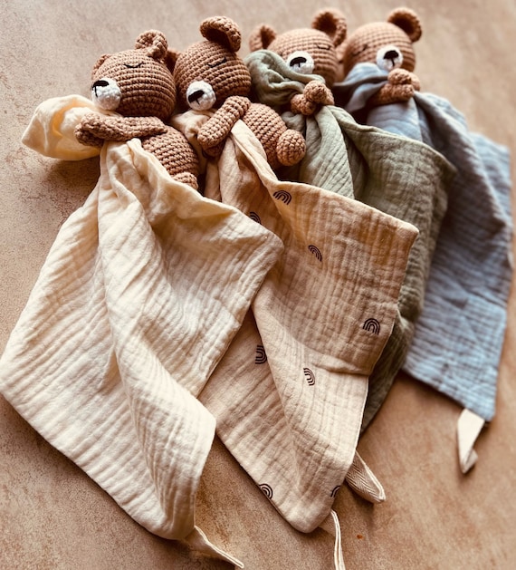 Mi adorable edredón de crochet Choco el oso Osito de peluche