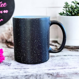 Magic cup You're going to be a grandma color changing cup with glitter particles magic thermal effect grandma grandma grandmother image 2