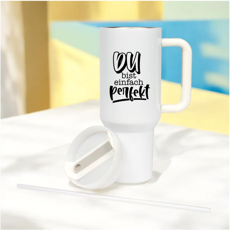 Stainless Steel Thermo Mug You Are Simply Perfect 1.2 Liters Insulated