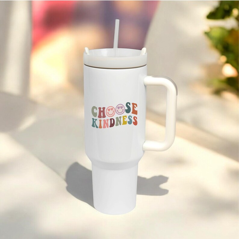 Stainless Steel Thermo Mug Choose Kindess 1.2 Liters Insulated Mug With